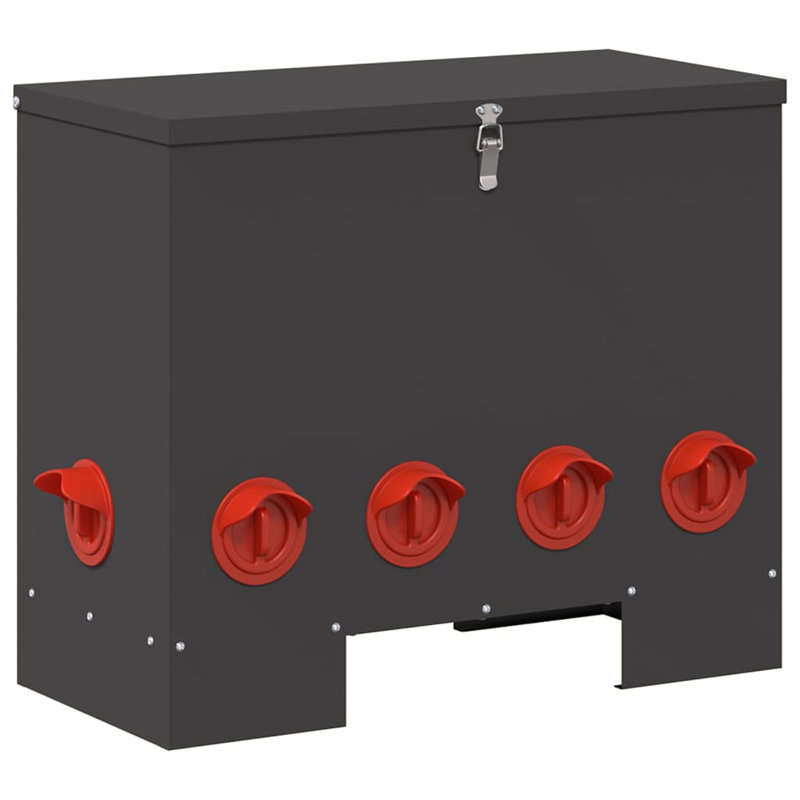 Cold-Rolled Steel Feeder, Black