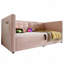 Lit de jour simple rembourré avec structure de lit, rangement hydraulique simple avec chargement USB et de type C, avec lattes en bois et dossier de canapé capitonné-1857247805