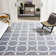 Lizarraga Hand Hooked Performance Chevron Rug