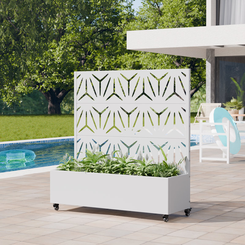 Hale 47 in. H x 47 in. W Planter Box, 47" H x 47" W x 16" D