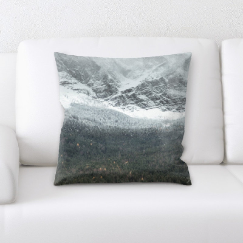 Microsuede Throw Pillow