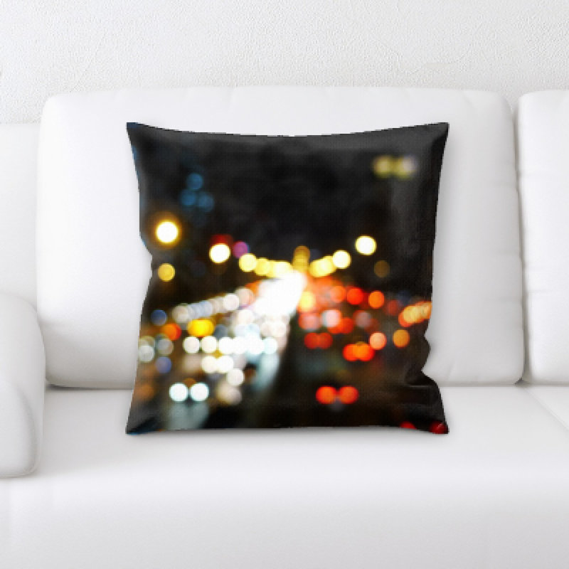 Microsuede Throw Pillow