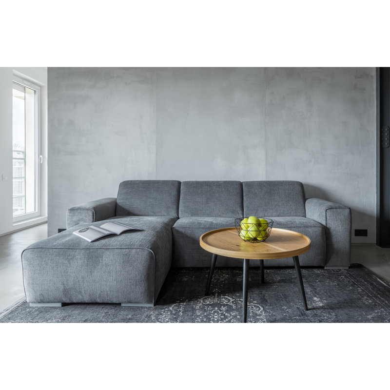 Upholstered L-Shaped Sectional Left Hand Facing