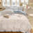 Microfiber Floral Print Comforter Set-110354022