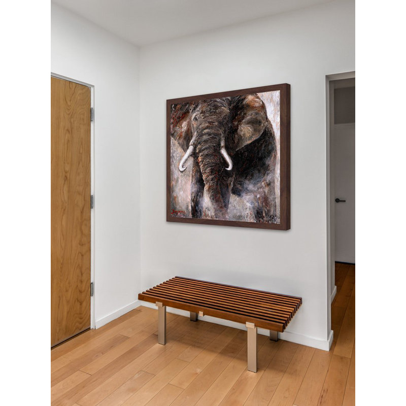 Bergerac - Single Picture Frame Painting, 41cm H x 41cm W x 3.81cm D