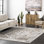 Tapis oriental / persan Uriegas pour le salon, la chambre et la cuisine, beige / ivoire
