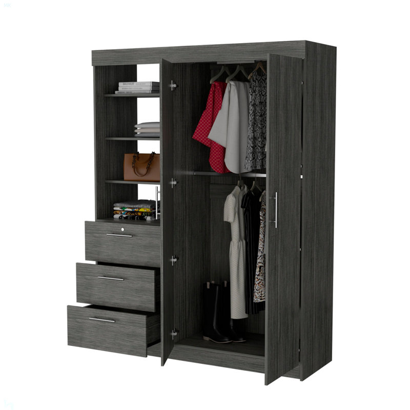 Armoire 3 tablettes