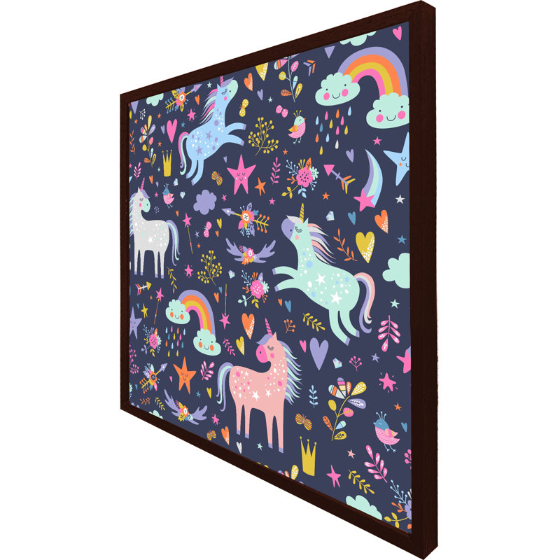 Faysville Single Picture Frame Wall Art, 41cm H x 41cm W x 4cm D, Brown Framed