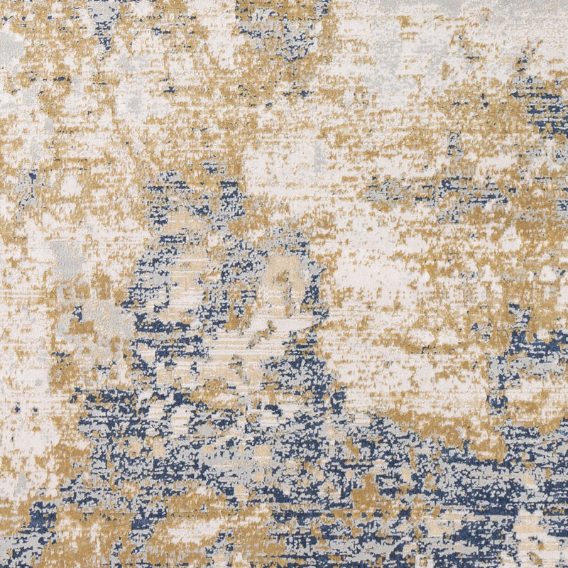 Tapis gris pâle abstrait Anwen, Rectangle 2 pi x 3 pi