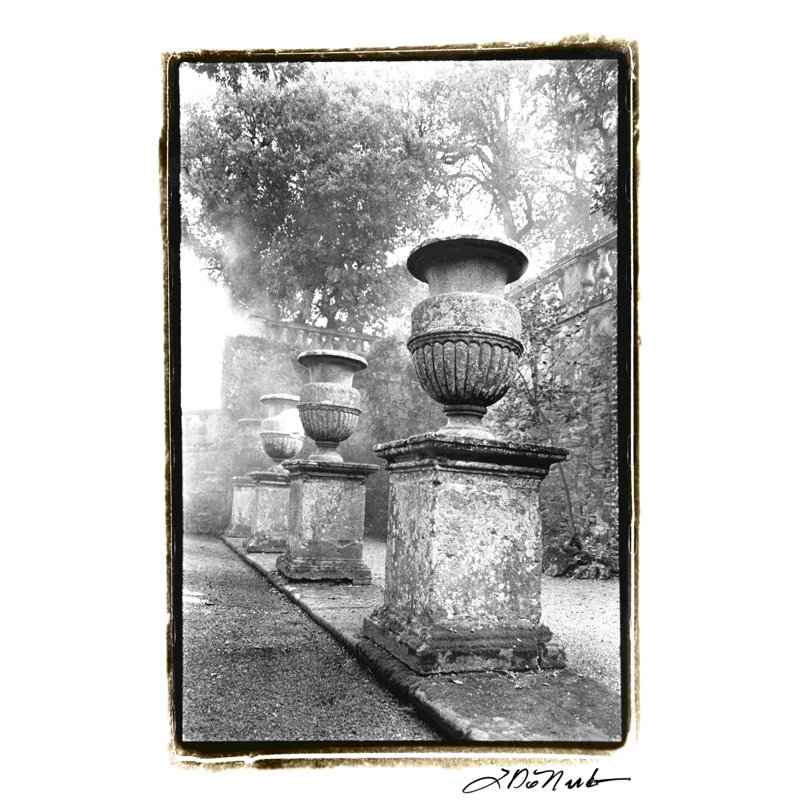 Jardin italien II, H 18 po x l 12 po