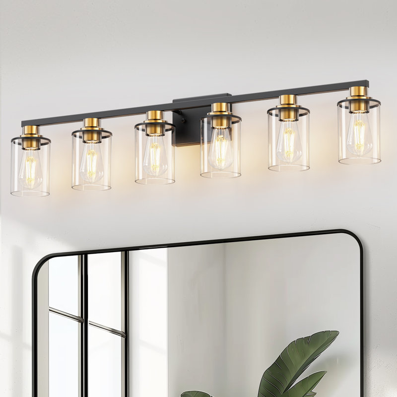 Nyasha 6 - Light Dimmable Vanity Light, Gold