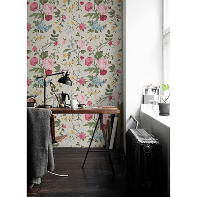 Brigit Matte Peel and Stick Mural