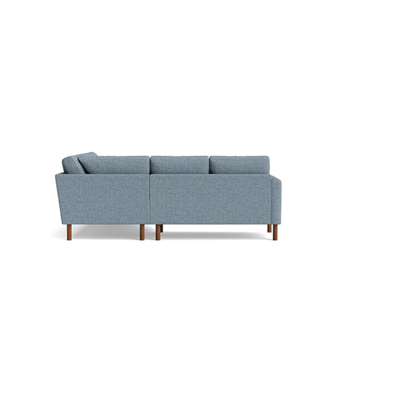 Laguna Sectional, Performance Weave - Zinc, Right Hand Facing
