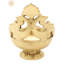 Lampe mèche 4 po en laiton