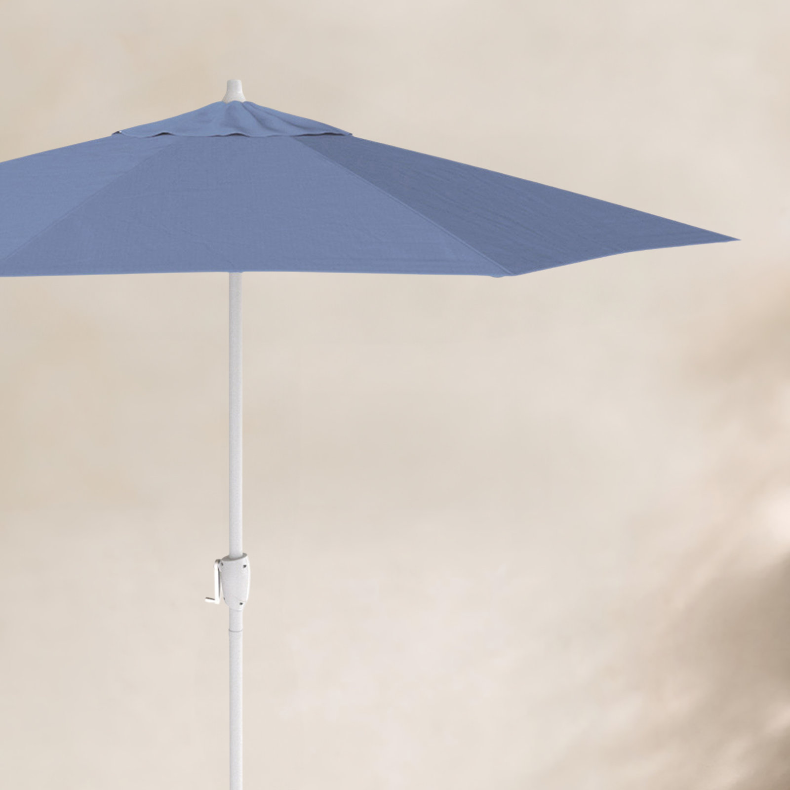 Kenne Sunbrella® Outdoor Umbrella, Canvas Air Blue Sunbrella® Canvas, 90" W x 90" D