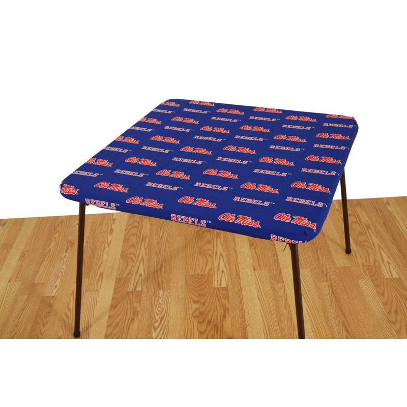 NCAA Outdoor Patio Table Cover, 33" W x 33" D, Mississippi