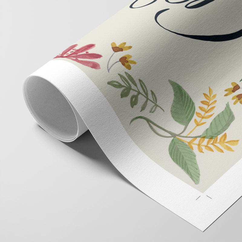 Good Things Take Time - Impression sur toile seulement - NON-CADRE
