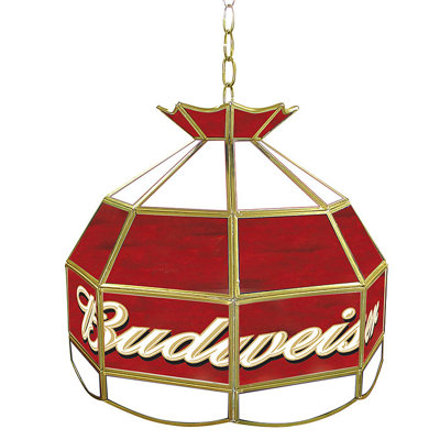 Luminaire suspendu pour dôme de table 1 lumières Budweiser