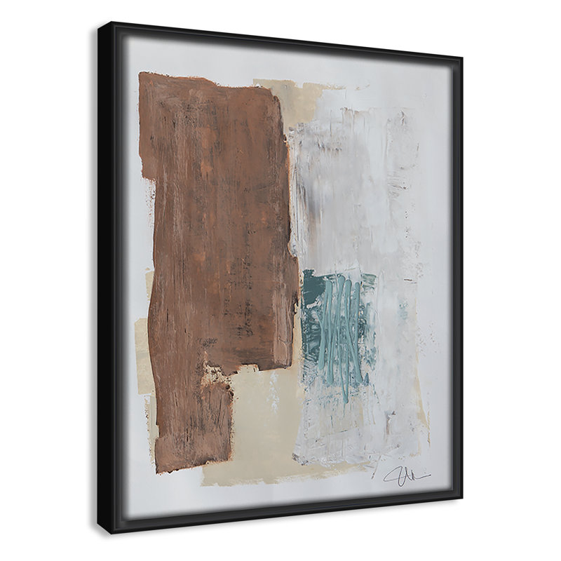 Together We Work " Together We Work I " by Filippo Ioco, 11.5'' H x 9.5'' W x 2'' D, Black Framed