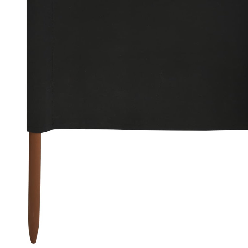 Kendry Solid Wood Folding Room Divider, Azure Blue, 31.5cm H x 157.48cm W x 3cm D, 3
