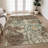 Machine Washable Indoor/Outdoor Chantille ACN2894 Floral Rug-1784749395-1784749399