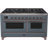 Majestic II 60" 5.02 cu. ft. Freestanding Dual Fuel Range with Griddle-48279837-48279821