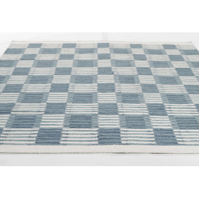 Freya Geometric Hand Woven Wool Rug