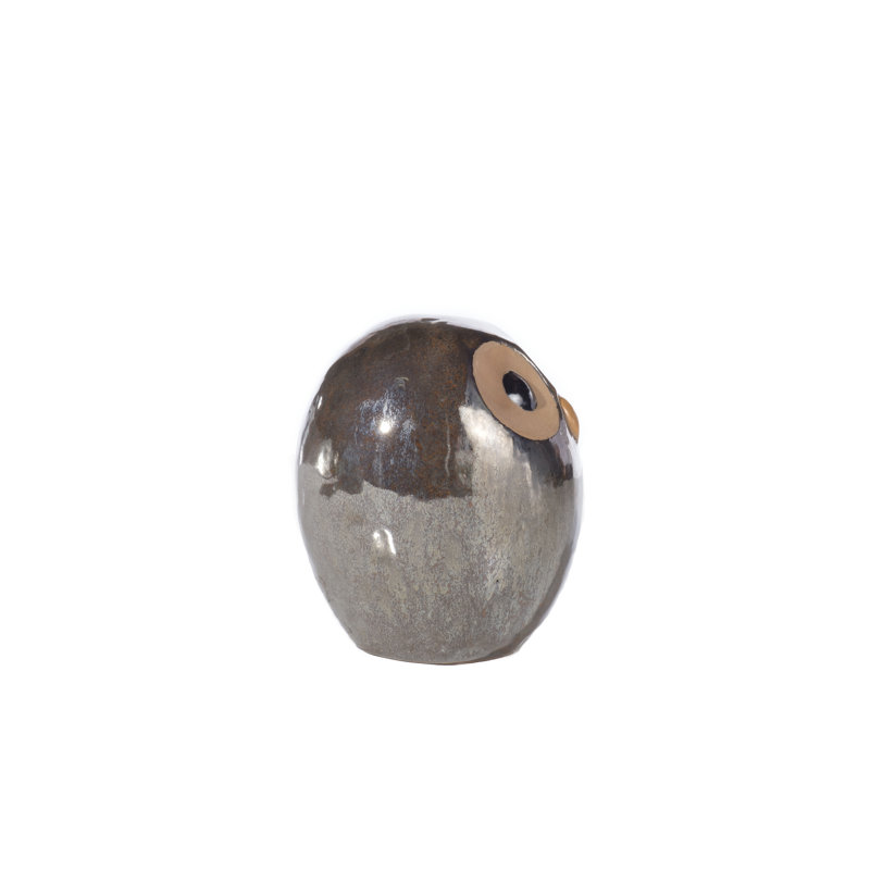 Statue de petit hibou en céramique Hagar