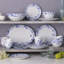 Service de vaisselle 30 pièces Noritake Bloomington Road Blue, service pour 6