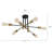Carleon 6 - Light Sputnik Sphere Chandelier