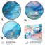 - Impression d'art mural abstrait en métal-99555239