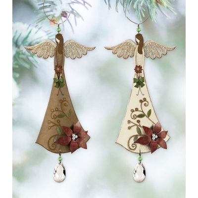 Rusty Hinge Angel Ornament