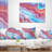 Abstract Marbled Background - Abstract Printed Pillow