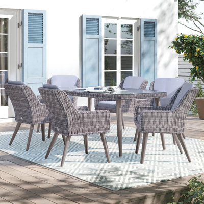 SantaClara 6 Seater Dining Set with Cushions
