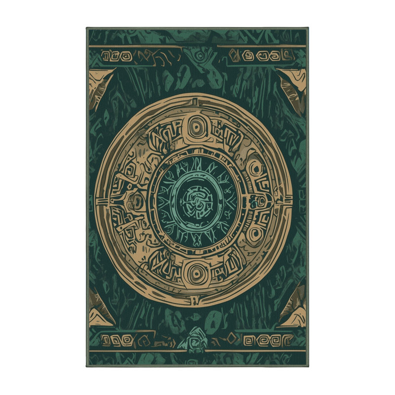 Courageous Heart Rug, Rectangle 4' x 6'