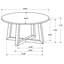Table basse ronde Enlow