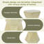 Table d'appoint hexagonale