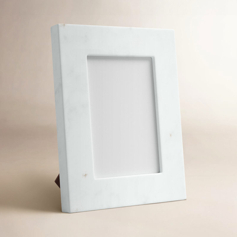 Marble and Wood Photo Frame