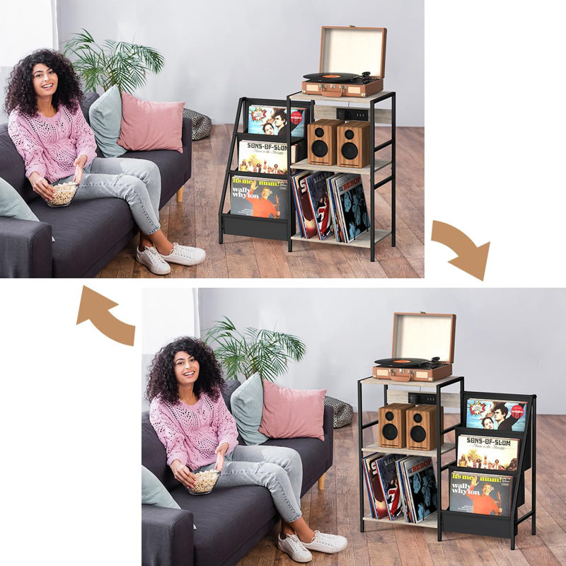Tablettes multimédia Lequon, gris