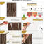 Décoration murale abstraite murale décorative murale abstraite moderne-124838405-124838408