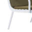 Ensemble de 3 fauteuils de jardin avec structure et coussins blancs en PP - 2 fauteuils club, confortable et facile à déplacer grâce à sa structure et ses coussins, revêtement respirant et facile à ranger.