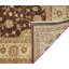 Tapis de la surface en laine 10 pi x 14 po one-of-kind noué la brown Romona