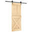 Porte coulissante avec quincaillerie Vidaxl-112703812-112703811