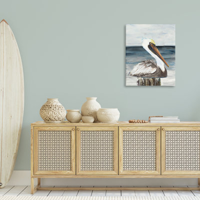 «Resting Beach Pelican» par Julie DeRice