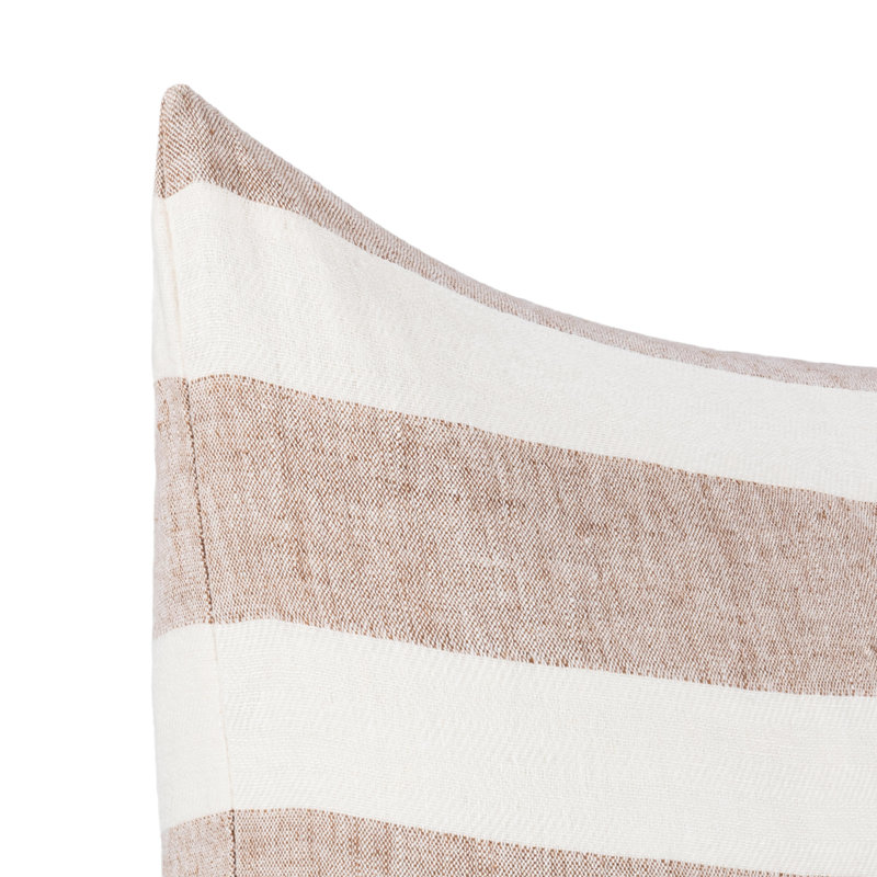Eleanor Linen Pillow Cover & Insert, Square 22"