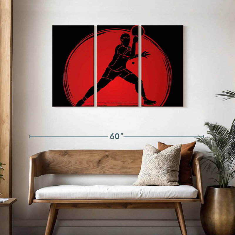 Table Tennis Serve, 28" H x 45" W