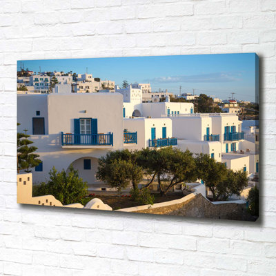 Mykonos Greece - Wrapped Canvas Print