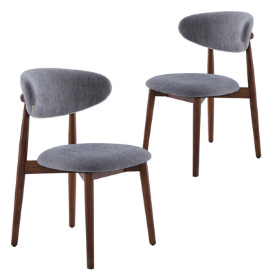 Upholstered Solid Wood Dining Chair
