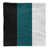 Black/Dark Green/White