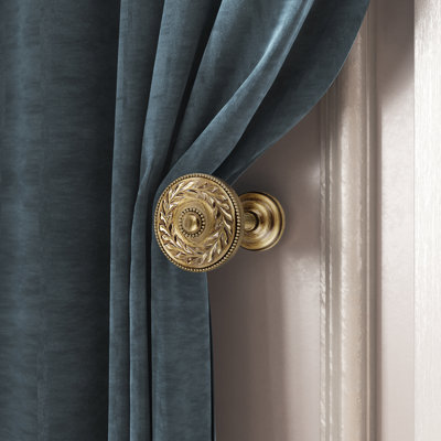 Amarante Polyresin Curtain Holdback